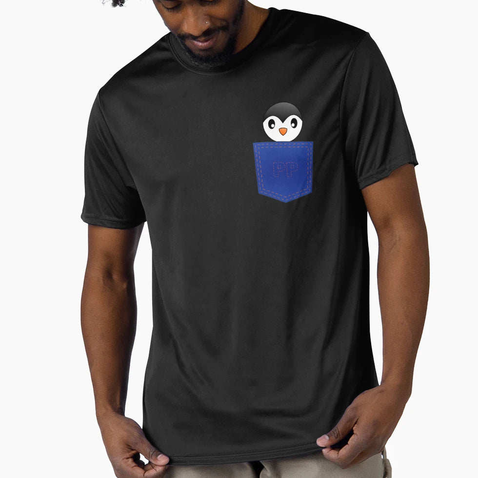 Pocket Pals Penguin T-Shirt - Streetwear Style for Adults - T-Shirt, Sweatshirt, Hoodie