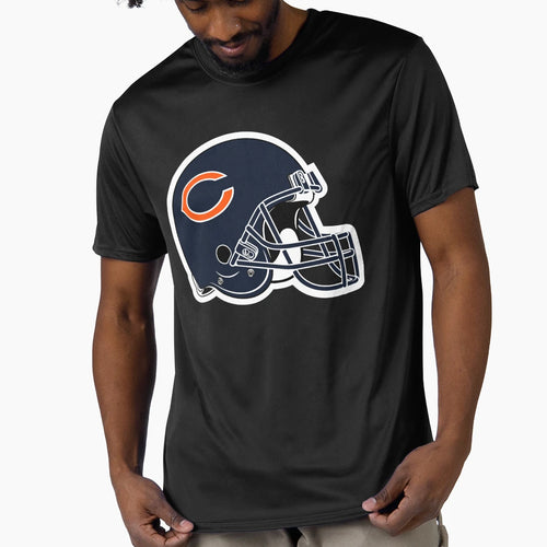 Chicago Football Helmet T-Shirt - Fun Novelty Design Men Women - T-Shirt, Sweatshirt, Hoodie