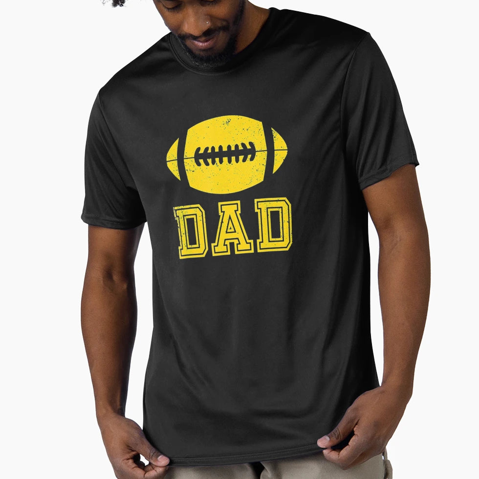 Football Dad T-Shirt - Trendy Graphic Unisex - T-Shirt, Sweatshirt, Hoodie