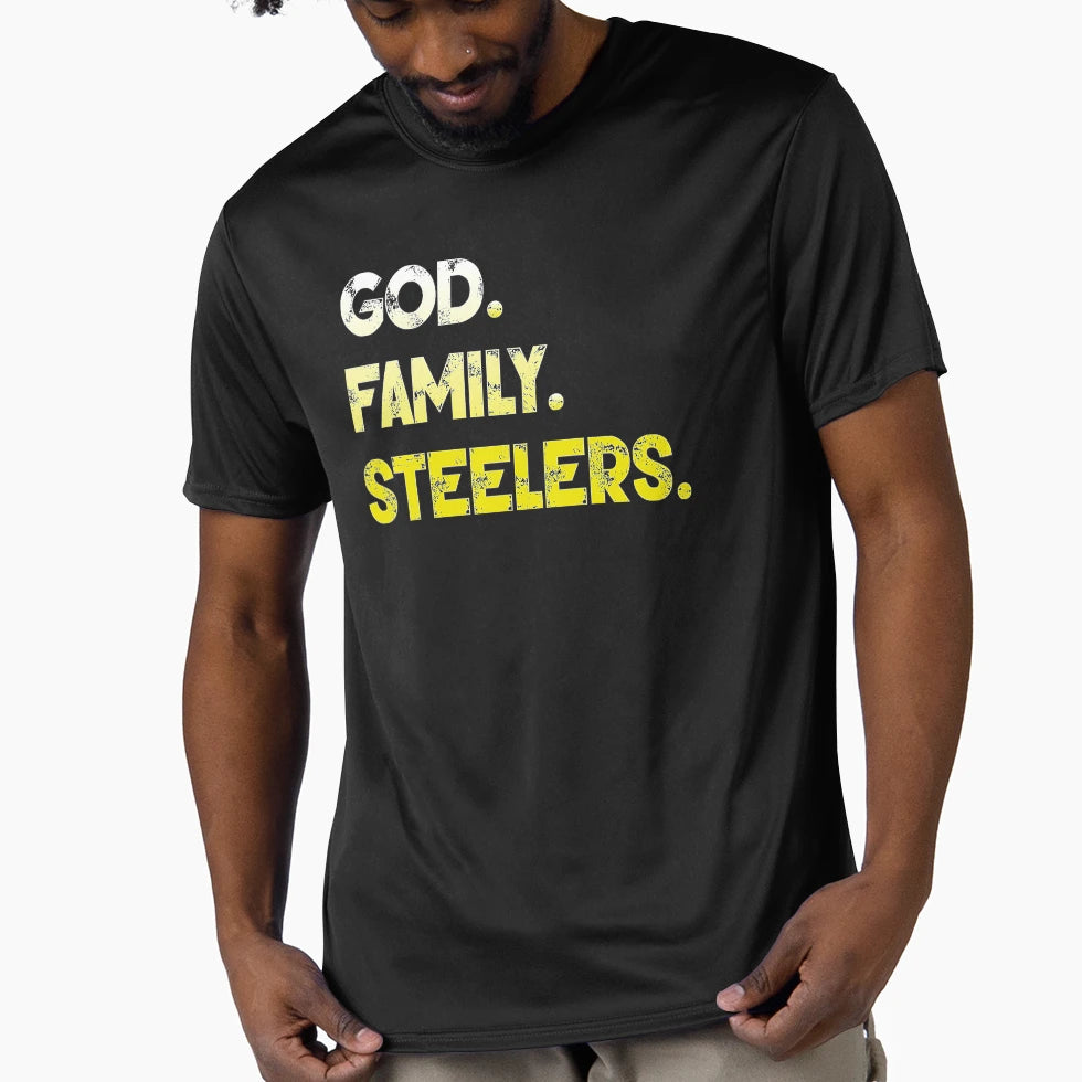 Pittsburgh Steelers T-Shirt - Novelty Apparel for Adults - T-Shirt, Sweatshirt, Hoodie