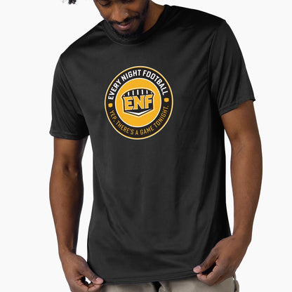 Every Night Football Circular Slogan T-Shirt - Aesthetic Graphic Men Women - T-Shirt, Sweatshirt, Hoodie