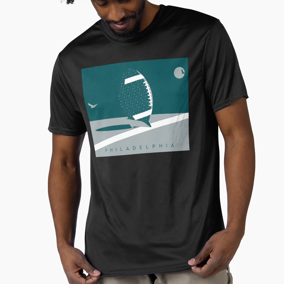 Philadelphia Football Nfl Fan Art T-Shirt - Unique Graphic for Adults - T-Shirt, Sweatshirt, Hoodie