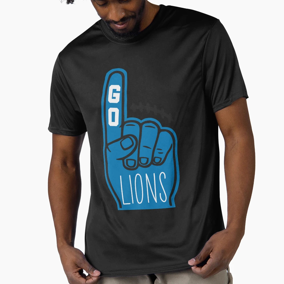 Go Lions T-Shirt - Graphic Print Unisex - T-Shirt, Sweatshirt, Hoodie