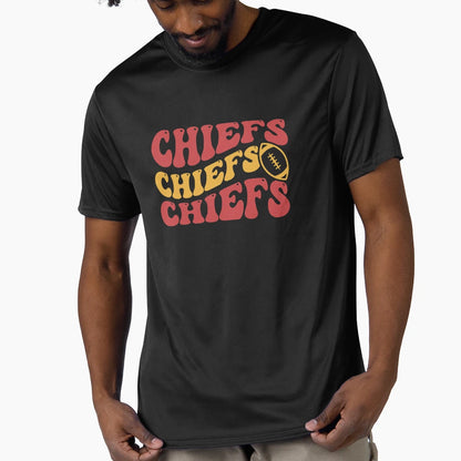 Chiefs Football T-Shirt - Novelty Apparel for Adults - T-Shirt, Sweatshirt, Hoodie