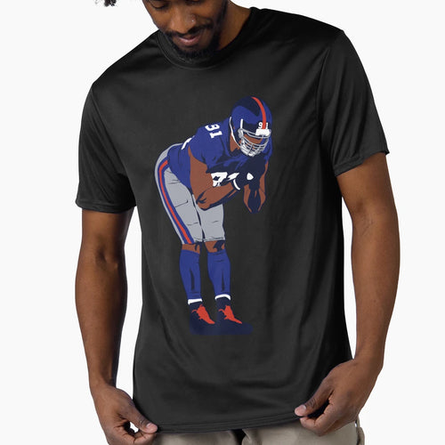 Justin Tuck T-Shirt - Aesthetic Graphic Men Women - T-Shirt, Sweatshirt, Hoodie