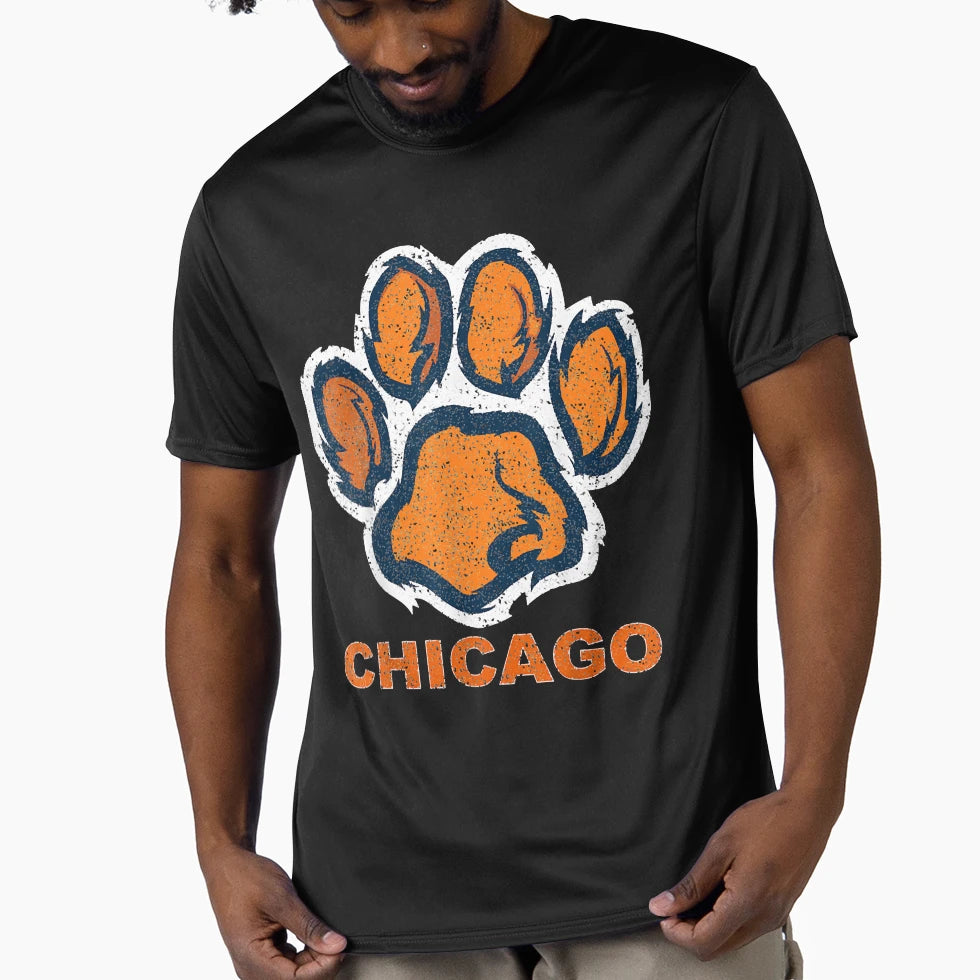 Funny Foot Chicago Fans T-Shirt - Fun Novelty Design Unisex - T-Shirt, Sweatshirt, Hoodie