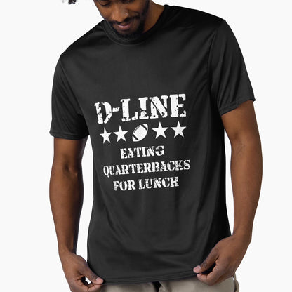 Eating Quarterbacks American Defensive T-Shirt - Minimalist Print Unisex - T-Shirt, Sweatshirt, Hoodie