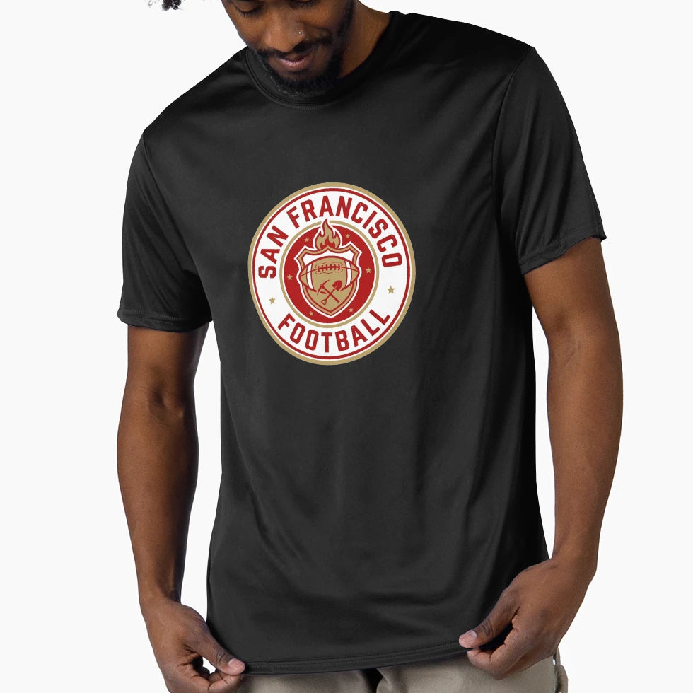 San Francisco 49Ers T-Shirt - Novelty Apparel for Adults - T-Shirt, Sweatshirt, Hoodie