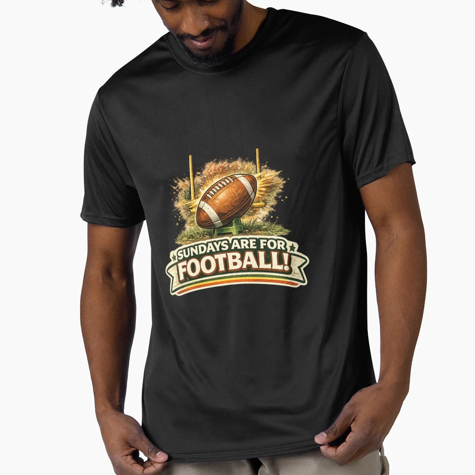 Sundays Are Football Sports T-Shirt - Streetwear Style Unisex - T-Shirt, Sweatshirt, Hoodie
