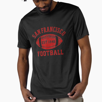 San Francisco Football Sf T-Shirt - Minimalist Print Unisex - T-Shirt, Sweatshirt, Hoodie