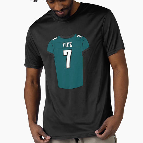 Michael Vick Home Jersey T-Shirt - Novelty Apparel Unisex - T-Shirt, Sweatshirt, Hoodie