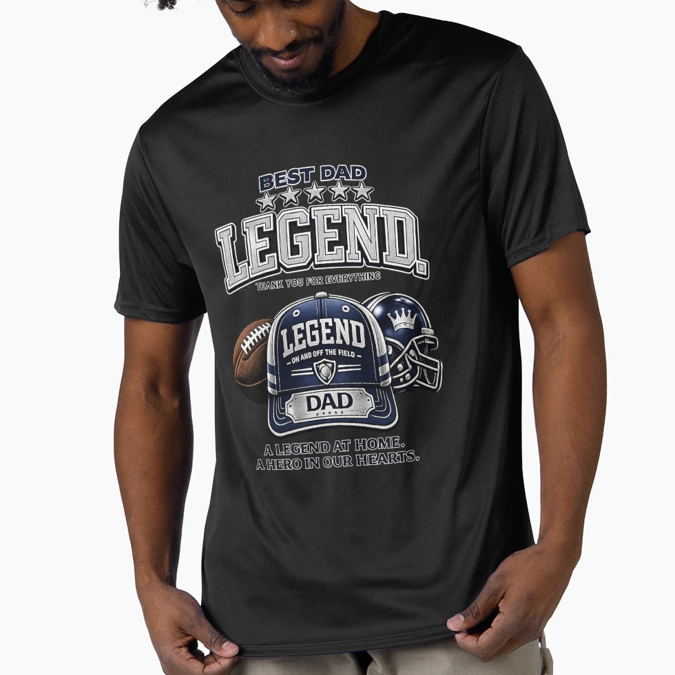 Legend Navy And Silver Baseball Cap T-Shirt - Minimalist Print Unisex - T-Shirt, Sweatshirt, Hoodie