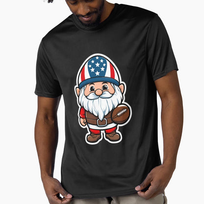 Gnome American Football T-Shirt - Novelty Apparel Men Women - T-Shirt, Sweatshirt, Hoodie