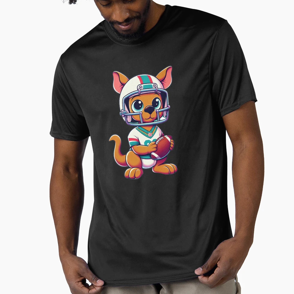 Kangaroo Kickoff Halloween Football T-Shirt - Trendy Graphic Men Women - T-Shirt, Sweatshirt, Hoodie