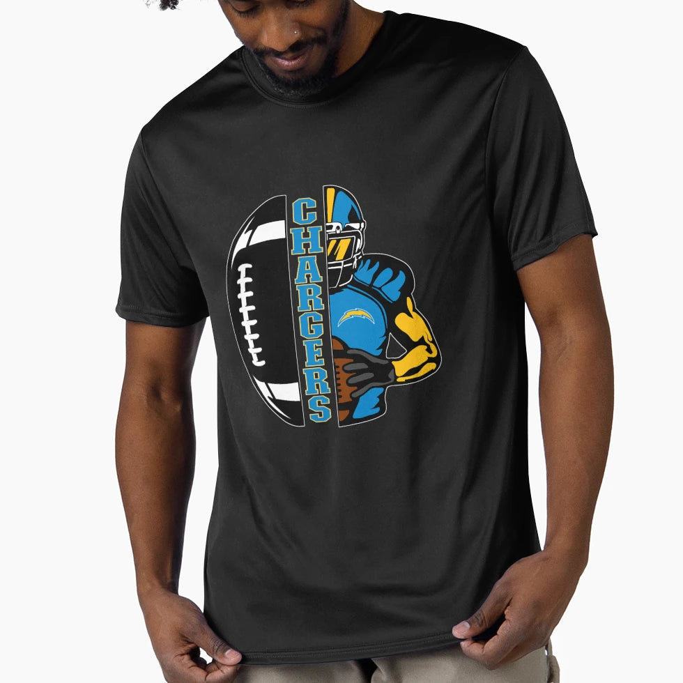 L Chargers Supporter T-Shirt - Minimalist Print Unisex - T-Shirt, Sweatshirt, Hoodie