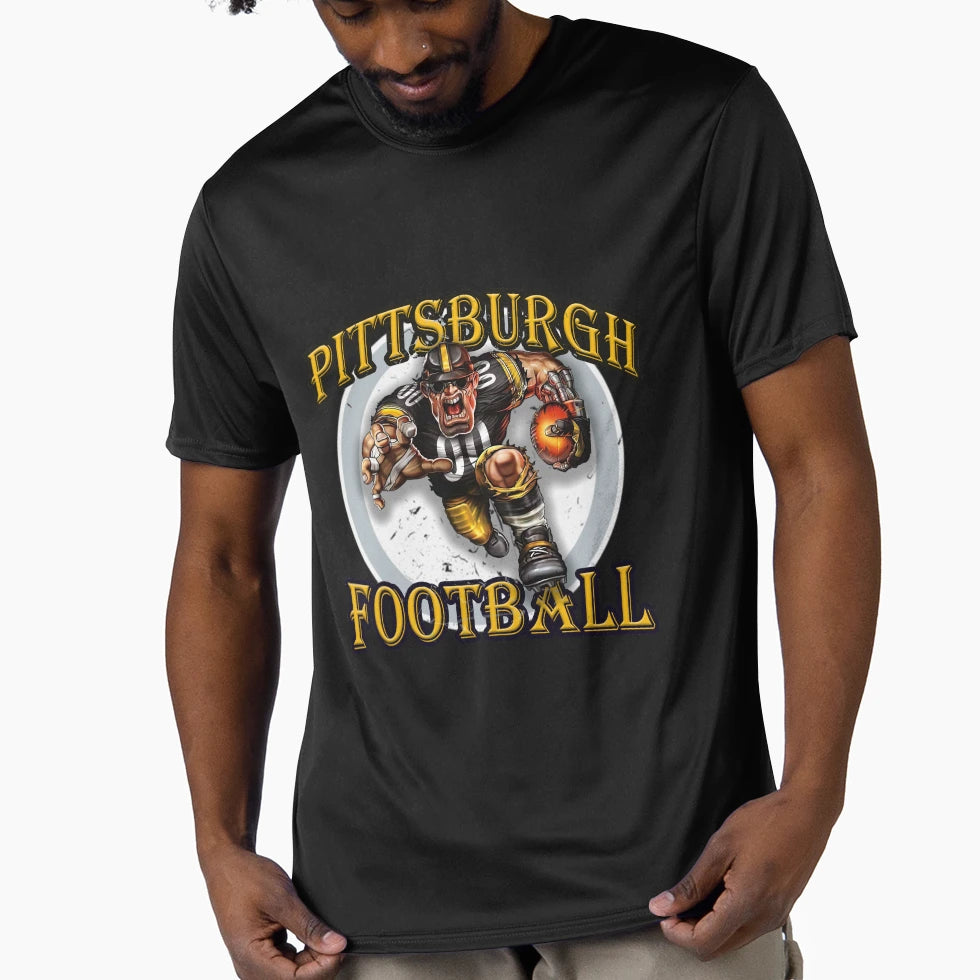 Pittsburgh Football T-Shirt - Streetwear Style Men Women - T-Shirt, Sweatshirt, Hoodie