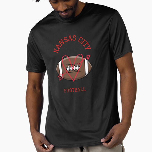 Kansas City Football T-Shirt - Casual Everyday Wear Men Women - T-Shirt, Sweatshirt, Hoodie