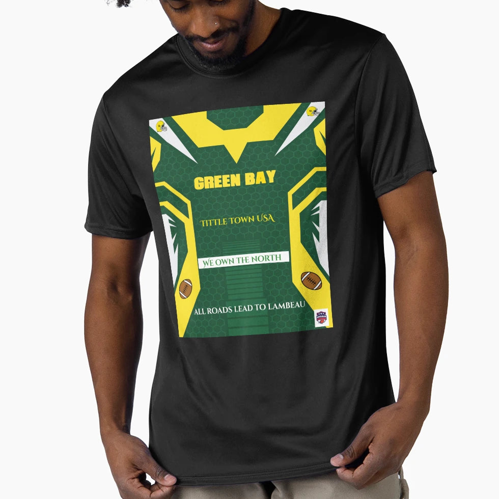 Green Bay Team T-Shirt - Graphic Print Unisex - T-Shirt, Sweatshirt, Hoodie