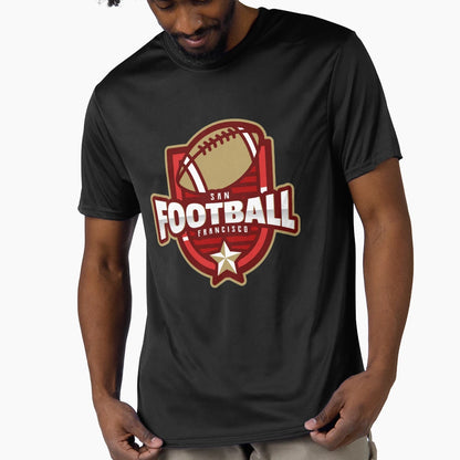 San Francisco Football T-Shirt - Graphic Print for Adults - T-Shirt, Sweatshirt, Hoodie