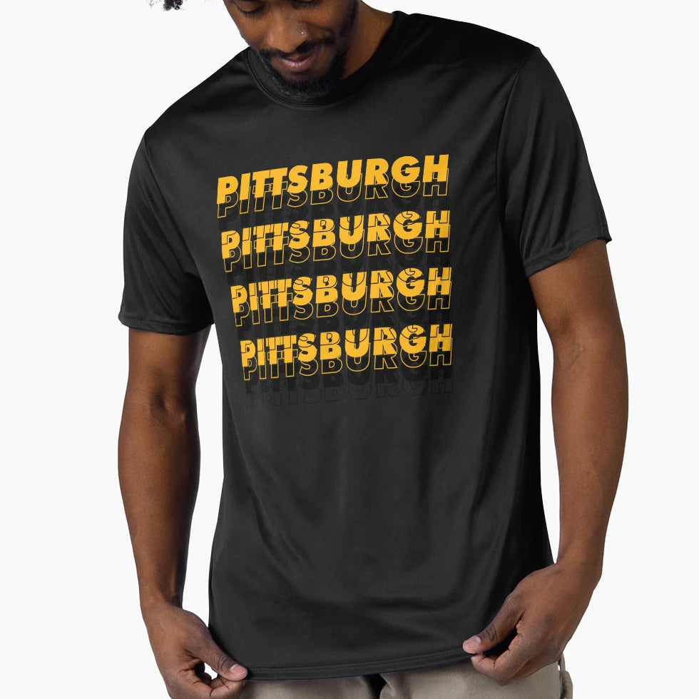 Pittsburgh T-Shirt - Graphic Print for Adults - T-Shirt, Sweatshirt, Hoodie