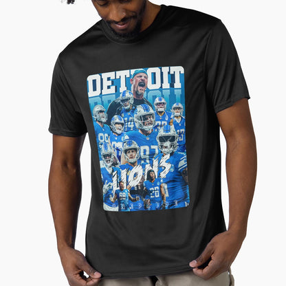 Art Detroit Lions T-Shirt - Fun Novelty Design Unisex - T-Shirt, Sweatshirt, Hoodie