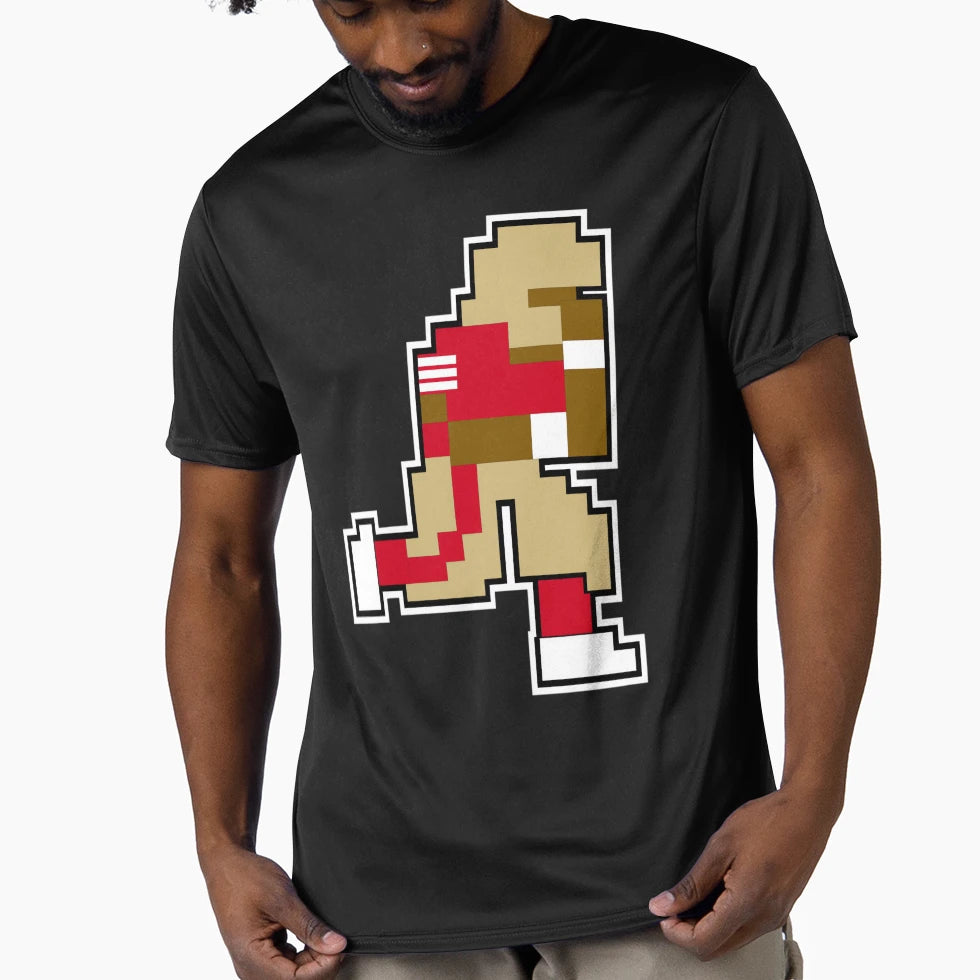 Tecmo Bowl S F 8 Bit San Francisco T-Shirt - Unique Graphic Men Women - T-Shirt, Sweatshirt, Hoodie