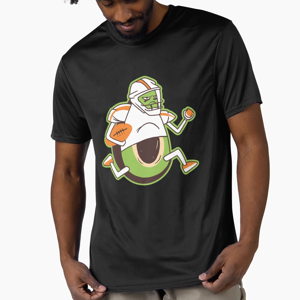 Avocado Soccer Player Playing Soccer T-Shirt - Streetwear Style for Adults - T-Shirt, Sweatshirt, Hoodie