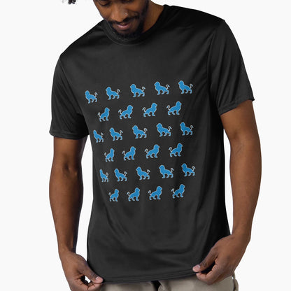 Blue Lions T-Shirt - Graphic Print Unisex - T-Shirt, Sweatshirt, Hoodie