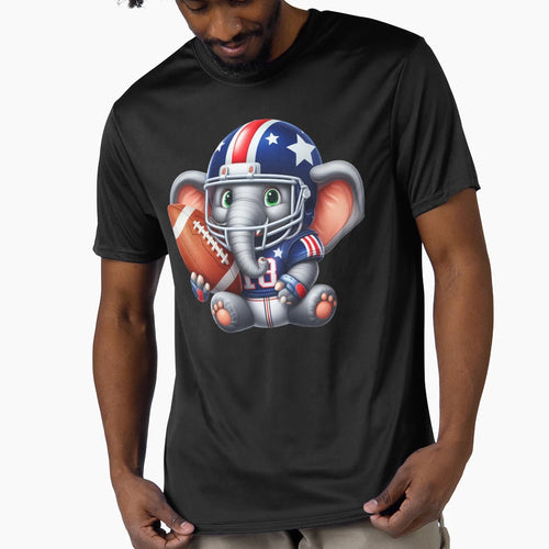 Football Elephant T-Shirt - Unique Graphic Men Women - T-Shirt, Sweatshirt, Hoodie