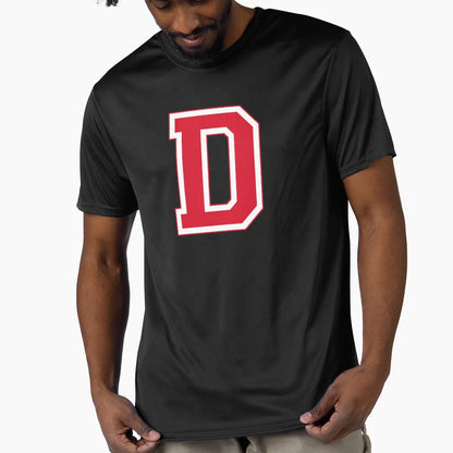 Red Varsity Letter D T-Shirt - Aesthetic Graphic Unisex - T-Shirt, Sweatshirt, Hoodie