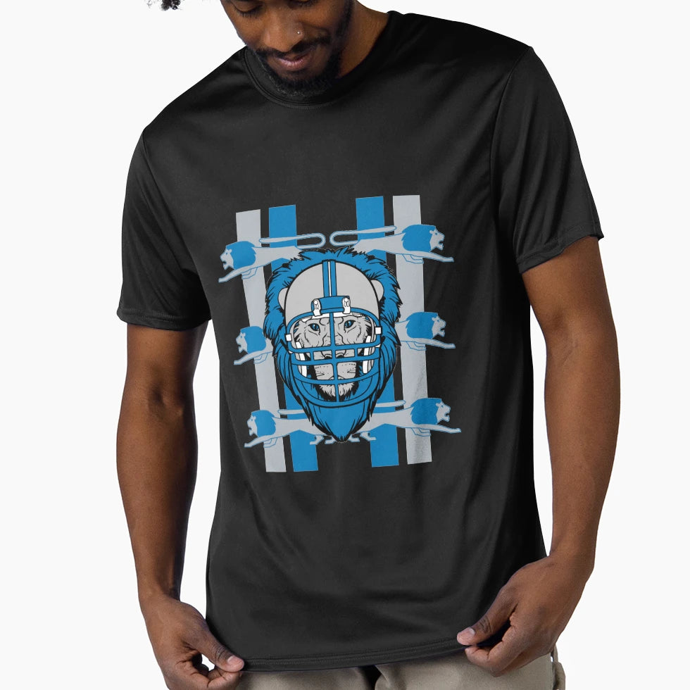 Lions Head T-Shirt - Custom Art Print for Adults - T-Shirt, Sweatshirt, Hoodie