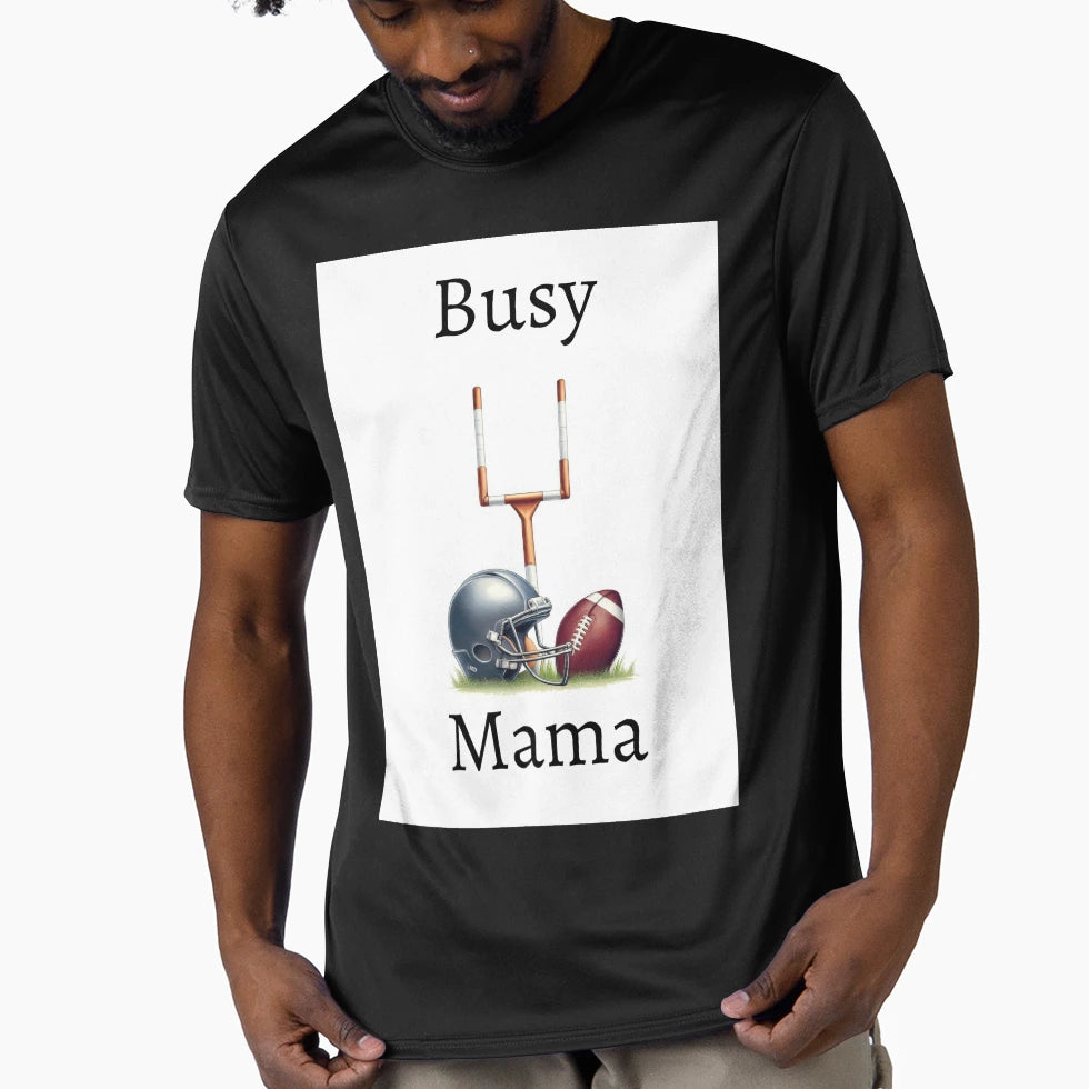 Football Mom Frenzy Bold Devoted T-Shirt - Trendy Graphic for Adults - T-Shirt, Sweatshirt, Hoodie
