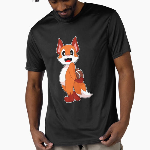 Fox American Football T-Shirt - Graphic Print Unisex - T-Shirt, Sweatshirt, Hoodie