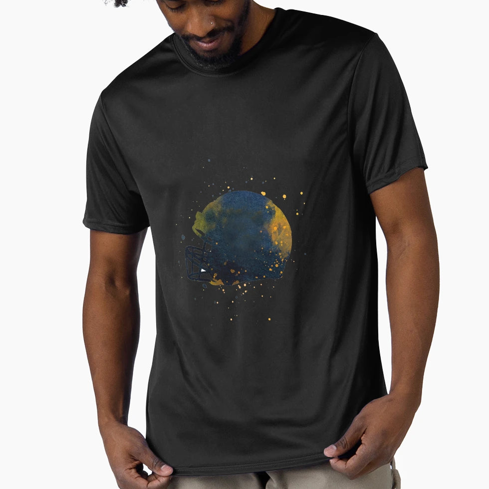 Football Helmet T-Shirt - Aesthetic Graphic Unisex - T-Shirt, Sweatshirt, Hoodie