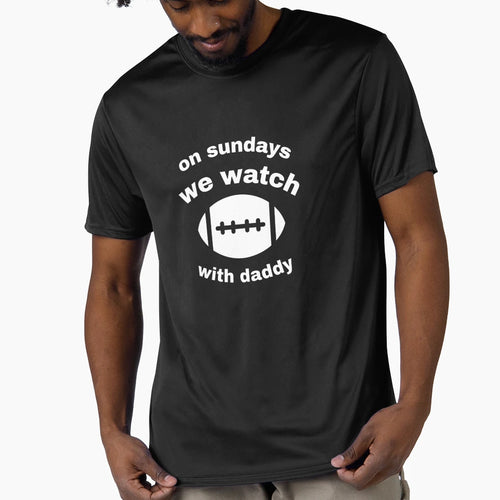 Sundays We Watch Football Daddy T-Shirt - Streetwear Style Men Women - T-Shirt, Sweatshirt, Hoodie