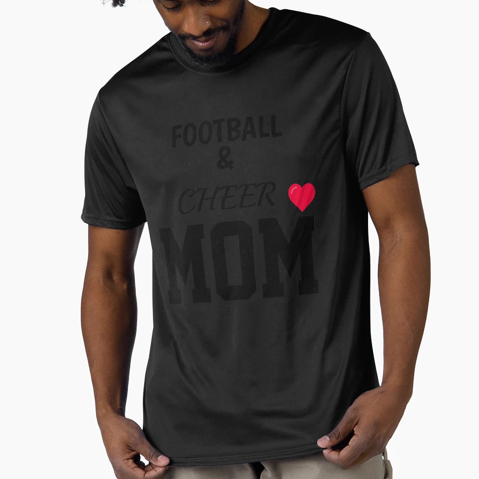 Football Cheer Mom T-Shirt - Novelty Apparel for Adults - T-Shirt, Sweatshirt, Hoodie
