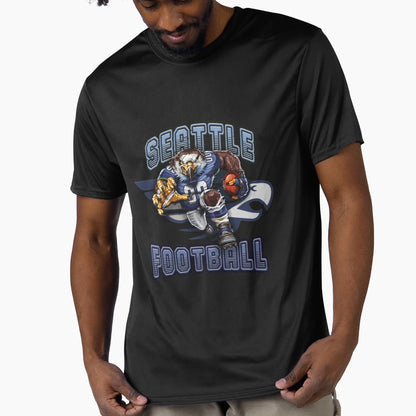 Seattle Football T-Shirt - Aesthetic Graphic Men Women - T-Shirt, Sweatshirt, Hoodie