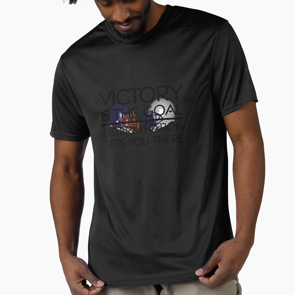 Football Victory Slogan T-Shirt - Minimalist Print Men Women - T-Shirt, Sweatshirt, Hoodie