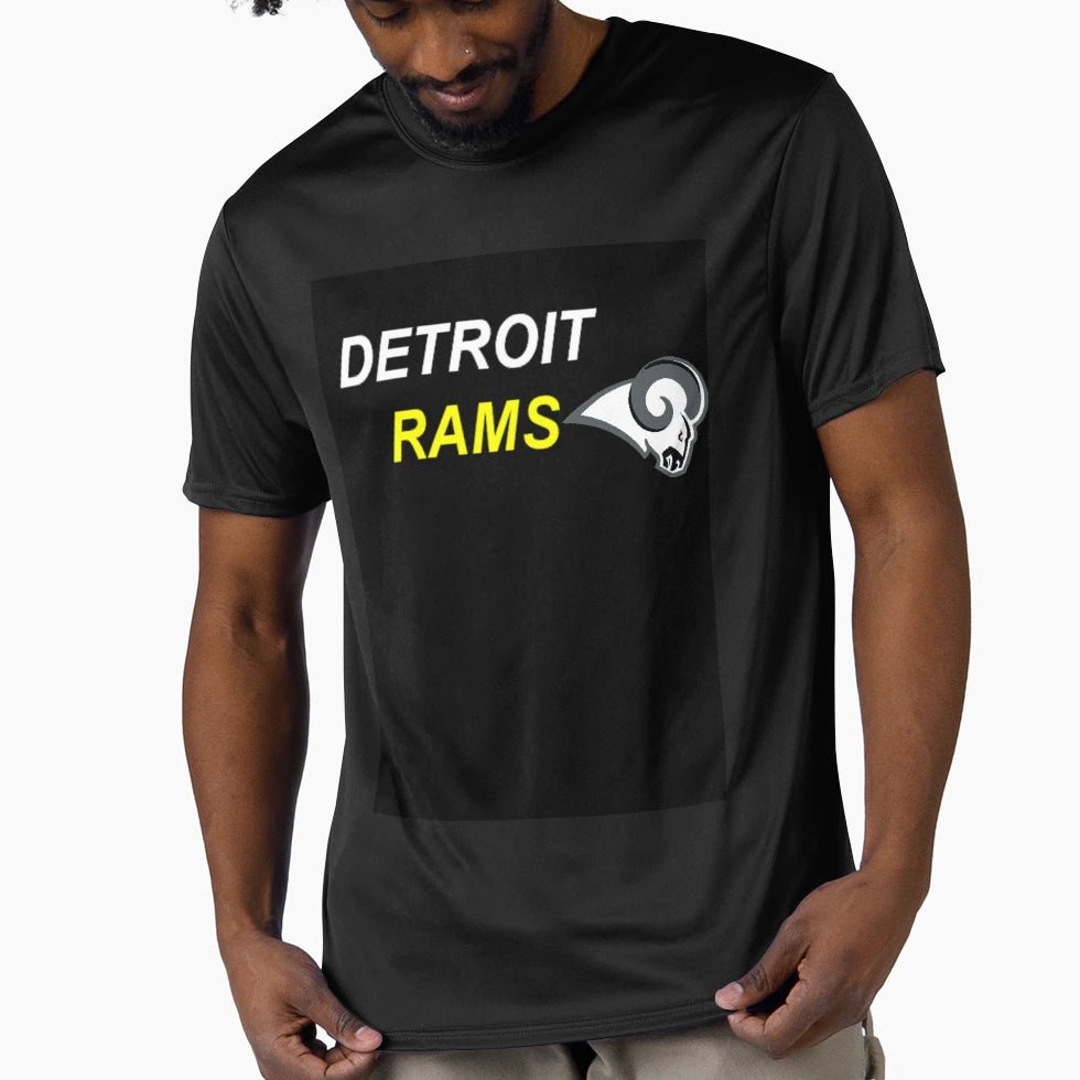 Detroit Rams T-Shirt - Novelty Apparel Men Women - T-Shirt, Sweatshirt, Hoodie