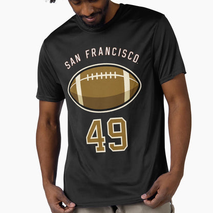 Art San Francisco 49Ers T-Shirt - Trendy Graphic for Adults - T-Shirt, Sweatshirt, Hoodie