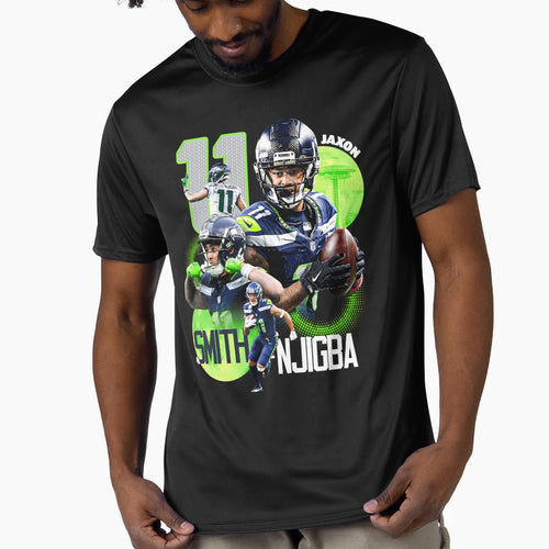 Jaxon Smith Njigba Seattle Seahawks T-Shirt - Graphic Print Unisex - T-Shirt, Sweatshirt, Hoodie