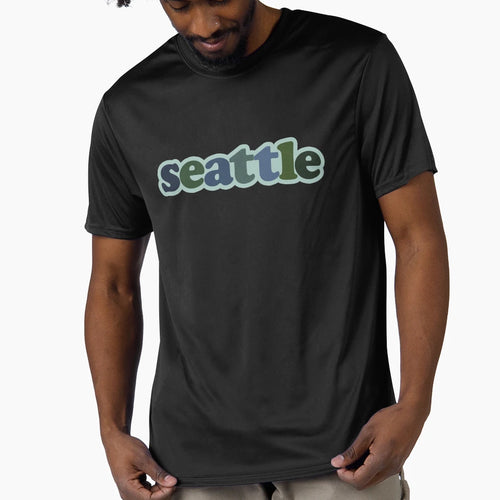 Seattle Wa T-Shirt - Custom Art Print Men Women - T-Shirt, Sweatshirt, Hoodie
