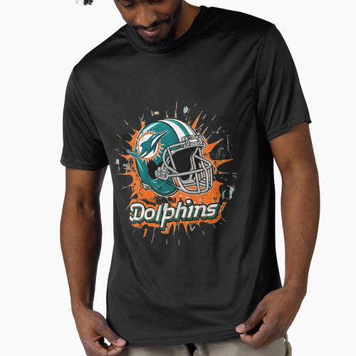 Art Miami Dolphins T-Shirt - Trendy Graphic Men Women - T-Shirt, Sweatshirt, Hoodie
