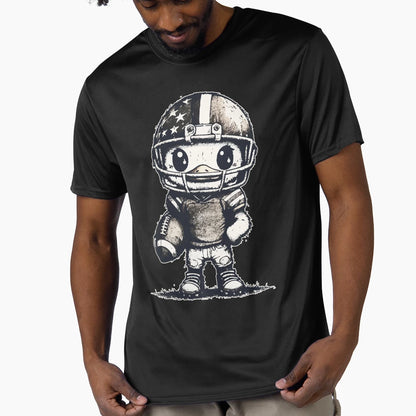 Funny Duck American Football T-Shirt - Casual Everyday Wear Men Women - T-Shirt, Sweatshirt, Hoodie