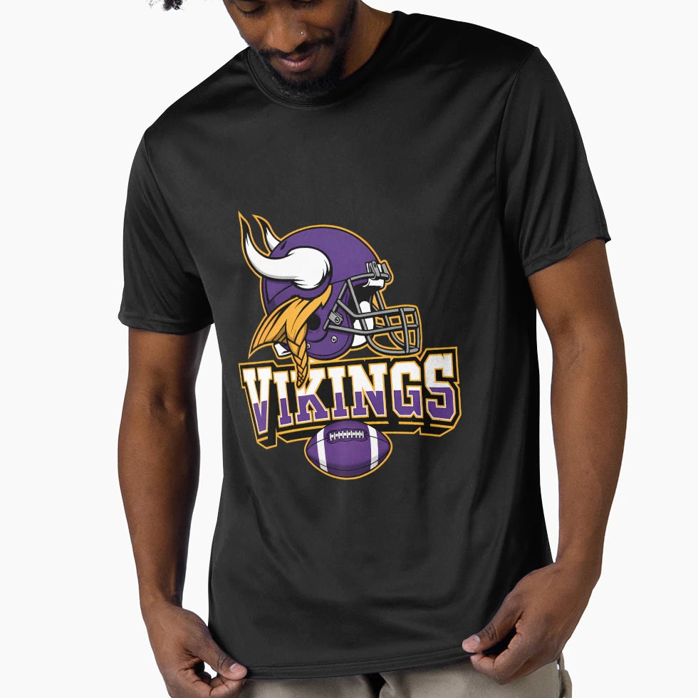 Minnesota Vikings Football T-Shirt - Streetwear Style Unisex - T-Shirt, Sweatshirt, Hoodie