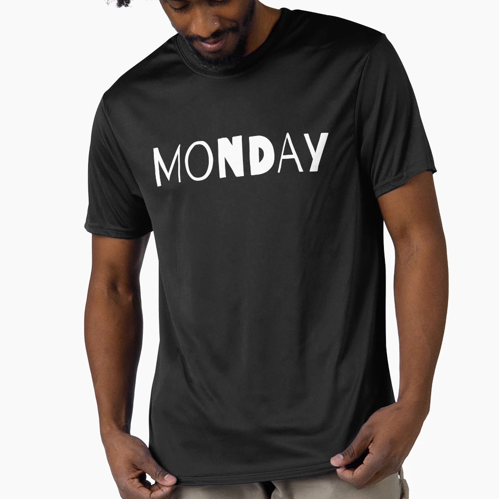Monday T-Shirt - Minimalist Print for Adults - T-Shirt, Sweatshirt, Hoodie