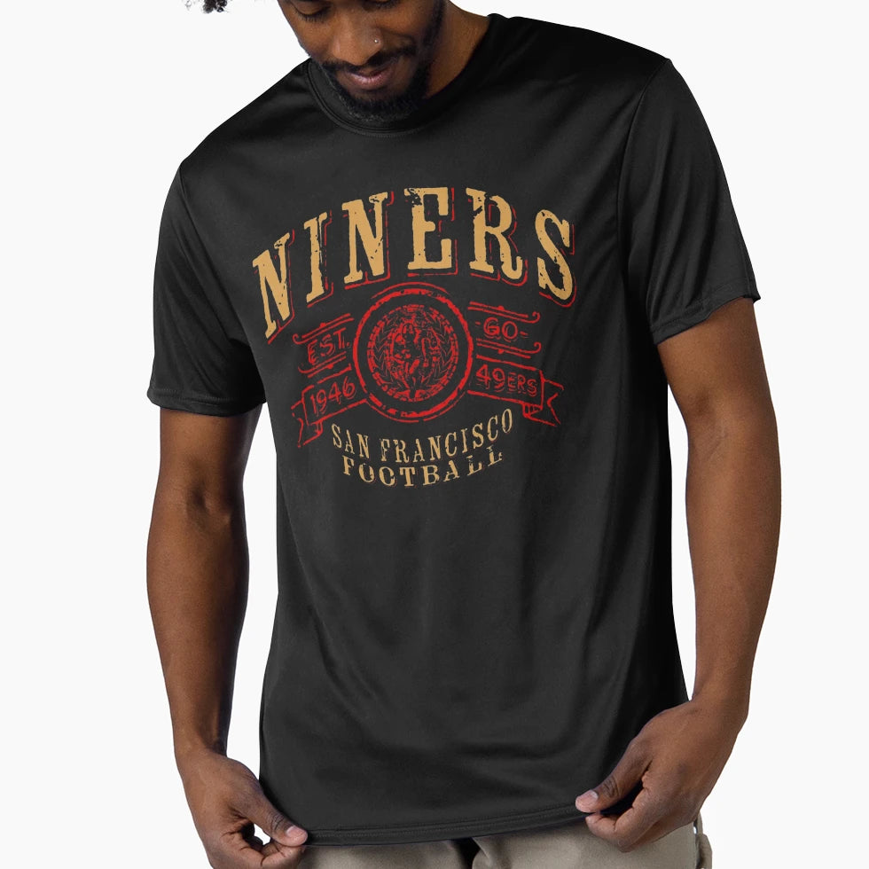 49Ers American Football T-Shirt - Novelty Apparel for Adults - T-Shirt, Sweatshirt, Hoodie