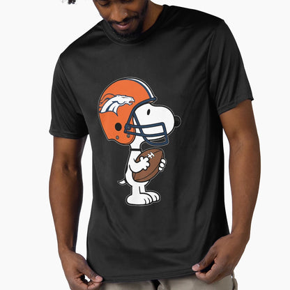 Snoopy Denver Broncos Game Day T-Shirt - Fun Novelty Design Unisex - T-Shirt, Sweatshirt, Hoodie