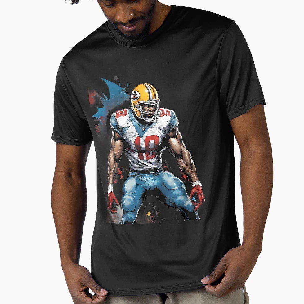 High School American Football T-Shirt - Custom Art Print for Adults - T-Shirt, Sweatshirt, Hoodie