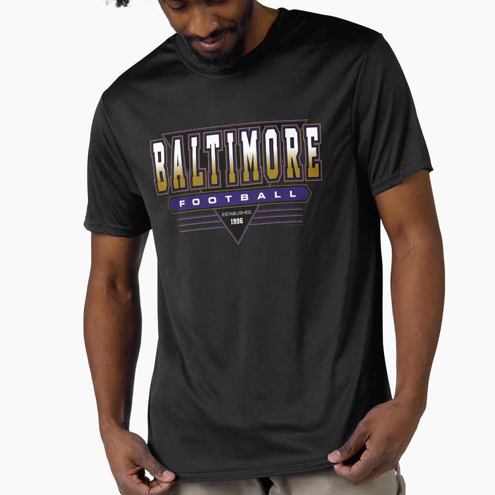 Baltimore Football Ravens Inspired 90S T-Shirt - Trendy Graphic for Adults - T-Shirt, Sweatshirt, Hoodie